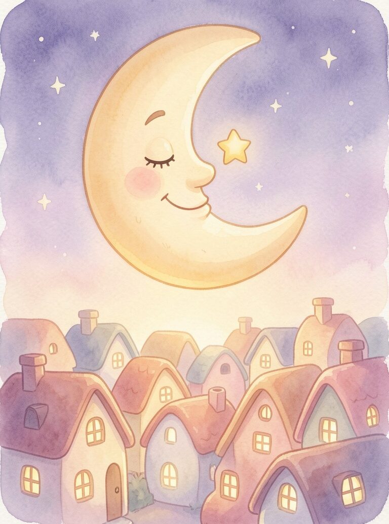 The Giggling Stars and the Sleepy Moon — 8